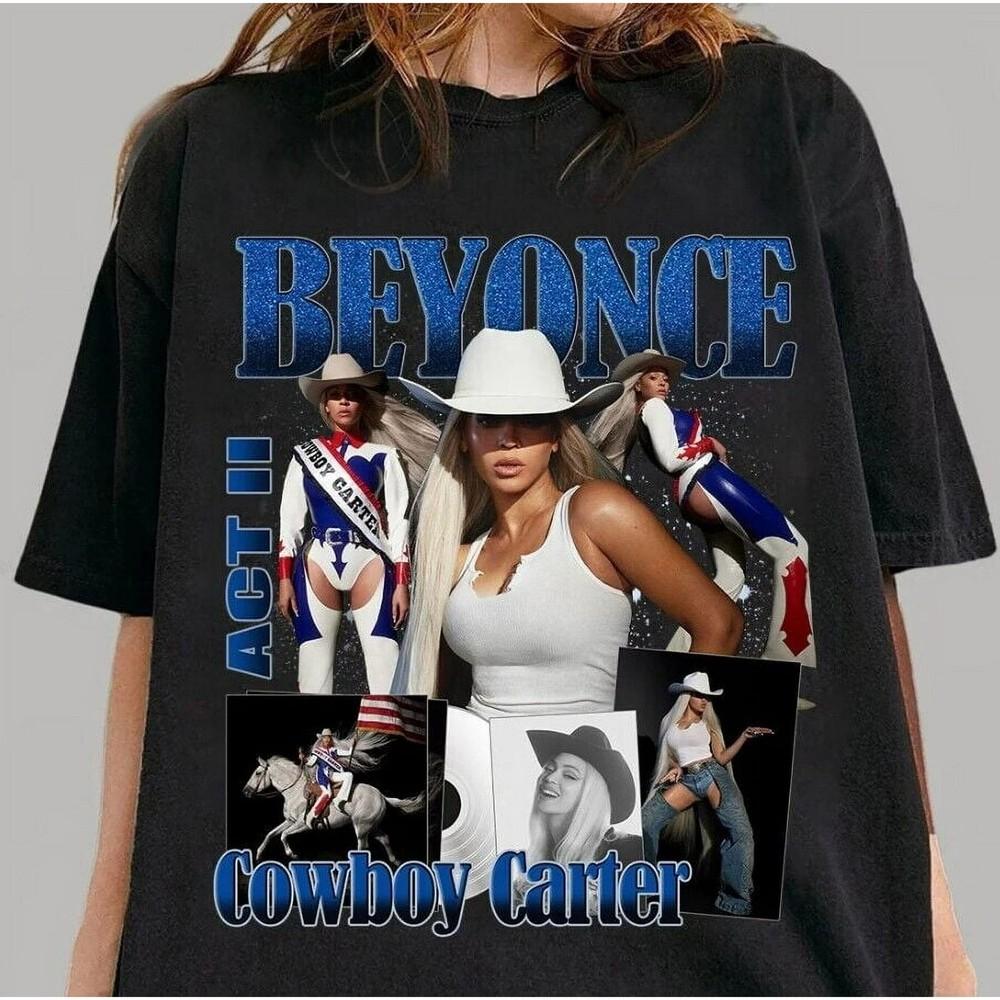 Футболка Beyoncé Cowboy Carter – Унисекс футболка в стиле кантри, подарок для фанатов, Унисекс футболка