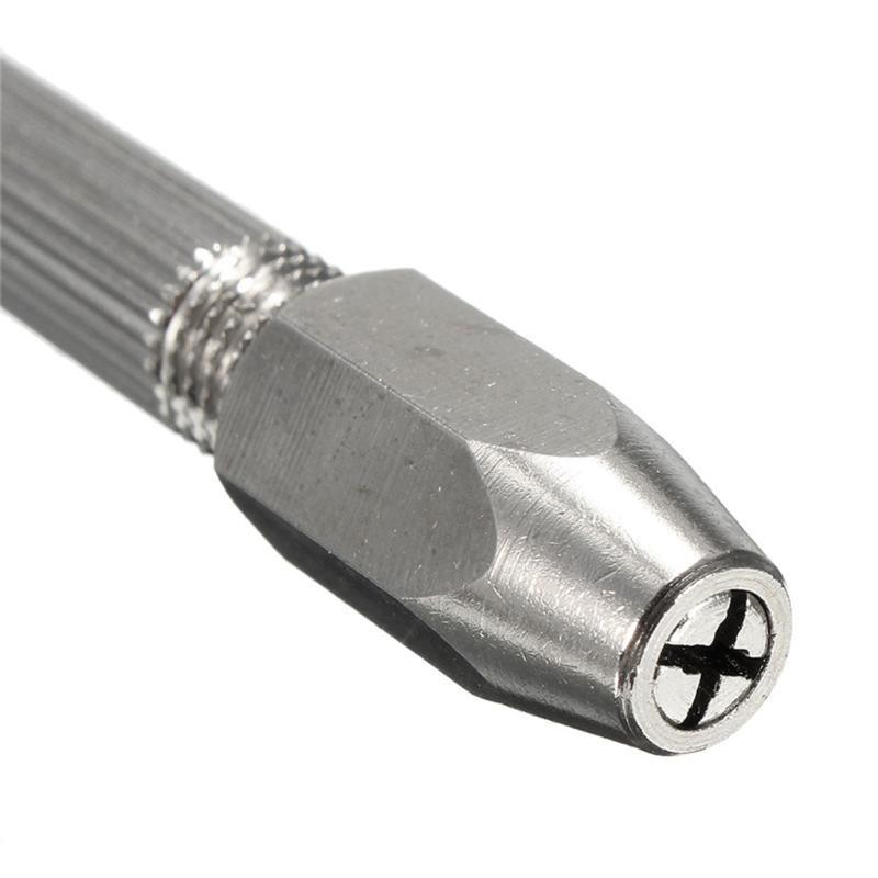 0-3.1мм Двустороннее ручное сверло Мини Микро Ручной Бурав Двусторонний пин-винт Сверло Ручной инструмент для сверления дерева