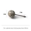 Tinyhob Nordic Art Handle / Natural Stone+ Bronze Handles and Knobs Drawer Pulls Kitchen Cabinet Knobs Furniture Hardware