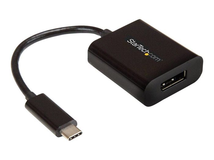 Адаптер USB-C на DisplayPort - STARTECH.COM - 4K - 60 Гц - Черный - Передает видео