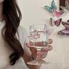 3D Butterfly Wine Glasses 250ml High Borosilicate Glass Heat Cold Resistant Wine Cup Cocktail