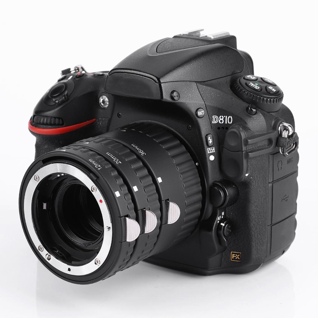 Mcoplus Автофокусировочный макро удлинительный тубус 12мм+20мм+36мм для Nikon F Mount DSLR N AF B