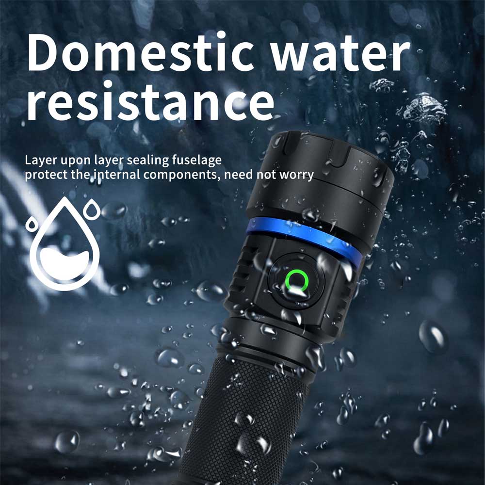 High Power 6LED 365nm UV Flashlight Rechargeable Torch Curing Cat Dog Stain Marker Money Scorpion Fluorescent Check Lamp Torch