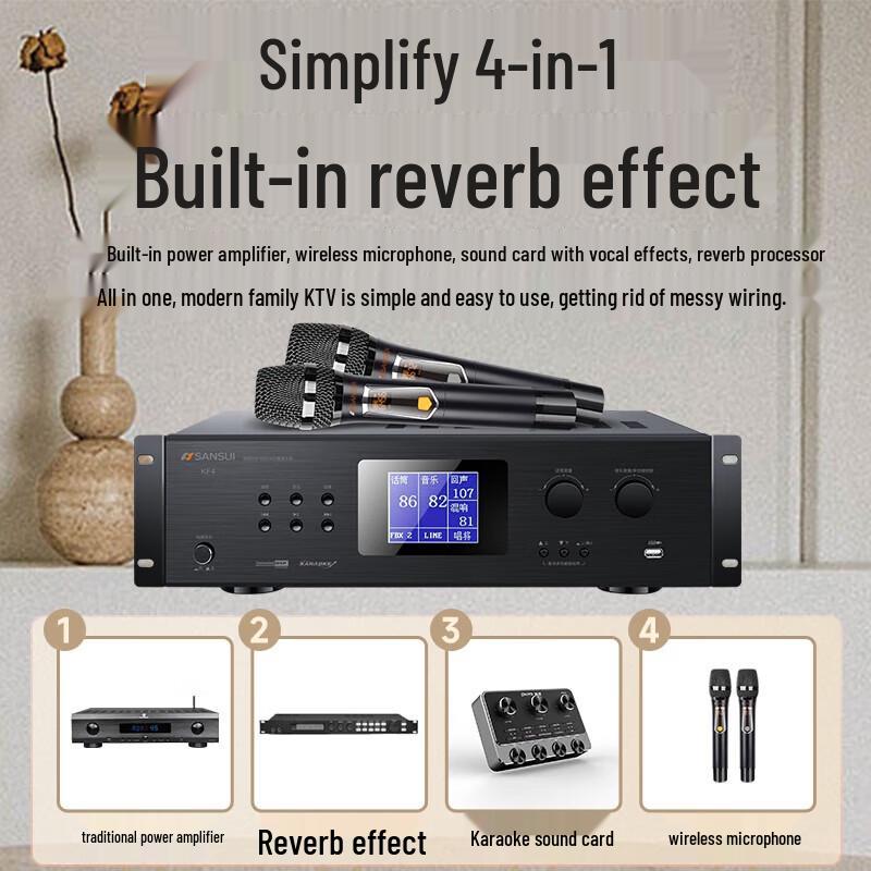 SANSUI PK09 Home KTV Karaoke System