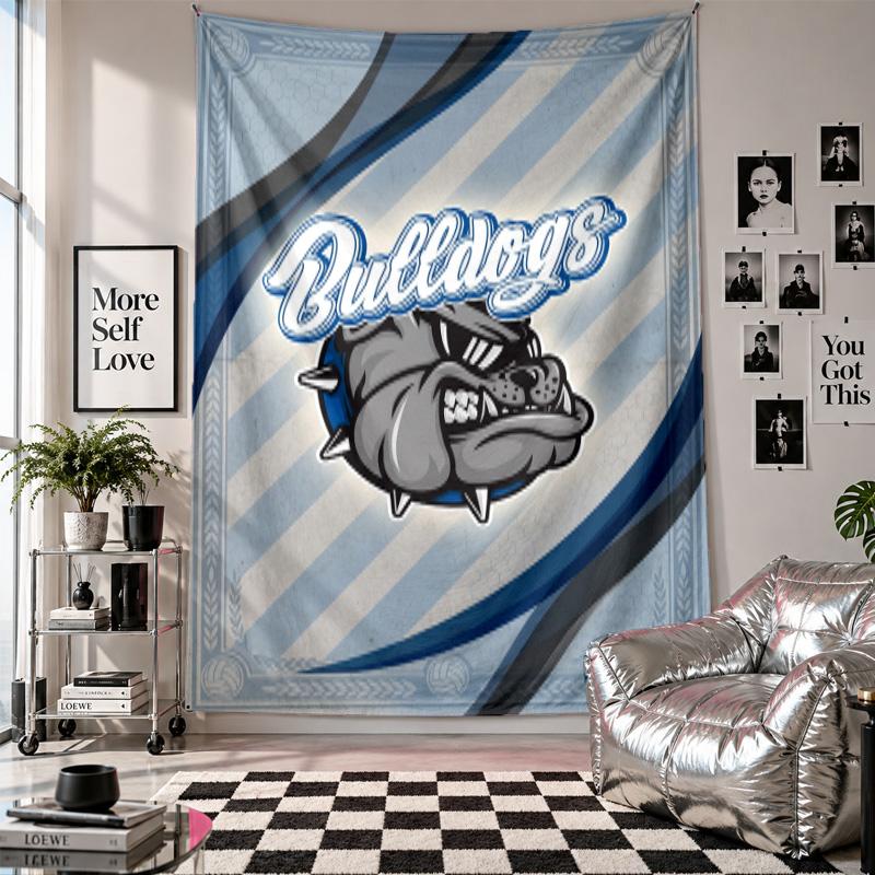 Canterbury-Bankstown Bulldogs Wall Tapestry Home Decor Wall Hanging Cloth for Bedroom Living Room Background