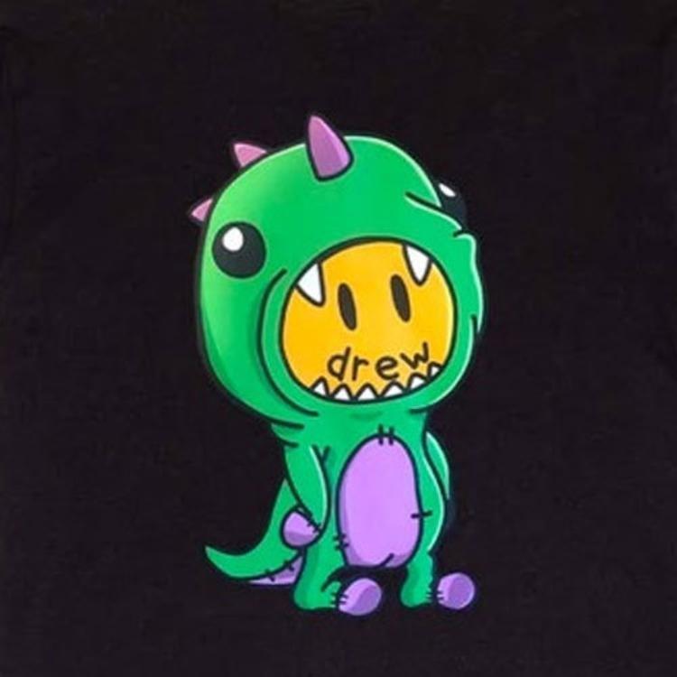 Drew House Dinodrew T-shirt 'Black' Men's DR-FW21-083