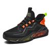 Autumn New Breathable Fly-woven Popcorn Lightweight Sports Running Shoes Men's Height-increasing Youth Luminous Shoes