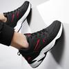 2024 New Men's Spring Autumn Leather Big Size Light Sneaker Thick Sole Non Slip Waterproof Camouflage Lace Up Running Shoes