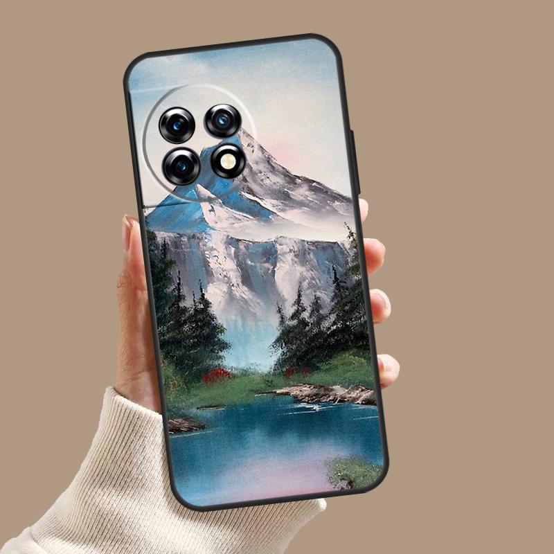 Nature Forest Mountain Case For OnePlus 12R 10R 9R 10T 8T 8 9 10 Pro 11 12 OnePlus Nord CE 2 3 Lite N10 N20 Cover