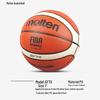 Molten GF7X FIBA Official Indoor PU Basketball, Size 7