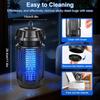 Lampe anti-moustique UV 20W 3500V – 50–80 m², IPX4, sans produits chimiques