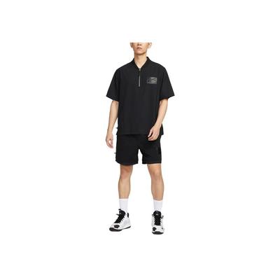 Кевин Дюрант Dri-Fit SS25 Swoosh Удобная Простая Футболка Пуловер Дышащая с Коротким Рукавом Мужские Топы Черный Белый HJ4214-010