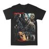 2025 Full Time Jason Voorhees Patterned Printed T-shirt Summer Pure Cotton Men's and Women's T-shirts Short Sleeves