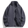 Thickened Outdoor Men's Fleece Jacket Double-Sided Coral Velvet Warm Coat Autumn Winter Male Outerwear