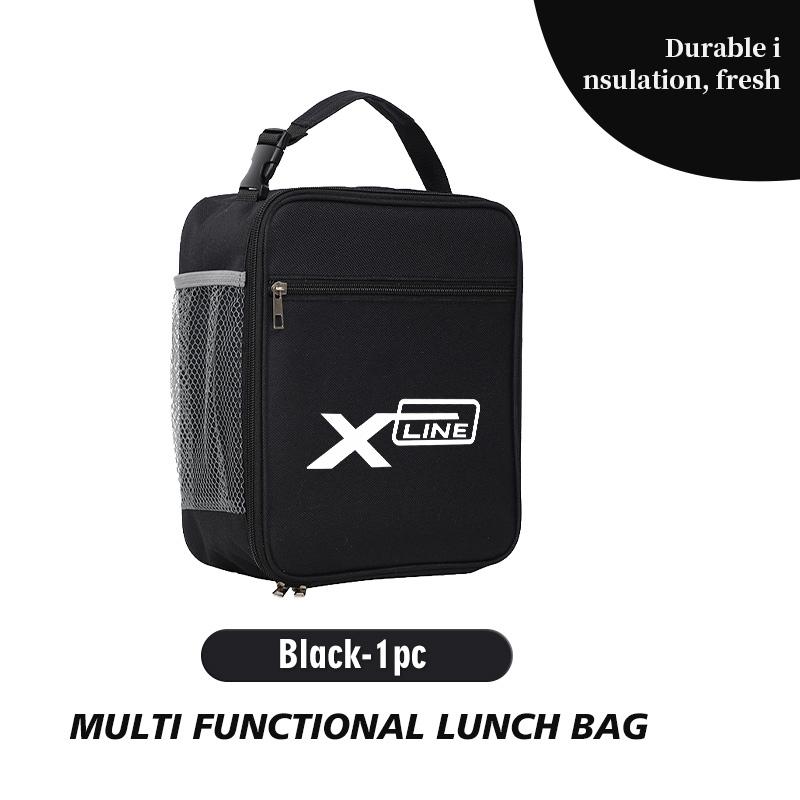 For KIA Car Logo Bento Box Organiser Single Shoulder Lunch Storage Bag Sportage Soul Picanto Stonic Venga Sorento ForteFI2