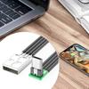 Strong Multiple Angle Micro USB To USB Cable Flat Slim Thin Ribbon Data Cable Supports Charging and Data Transfer