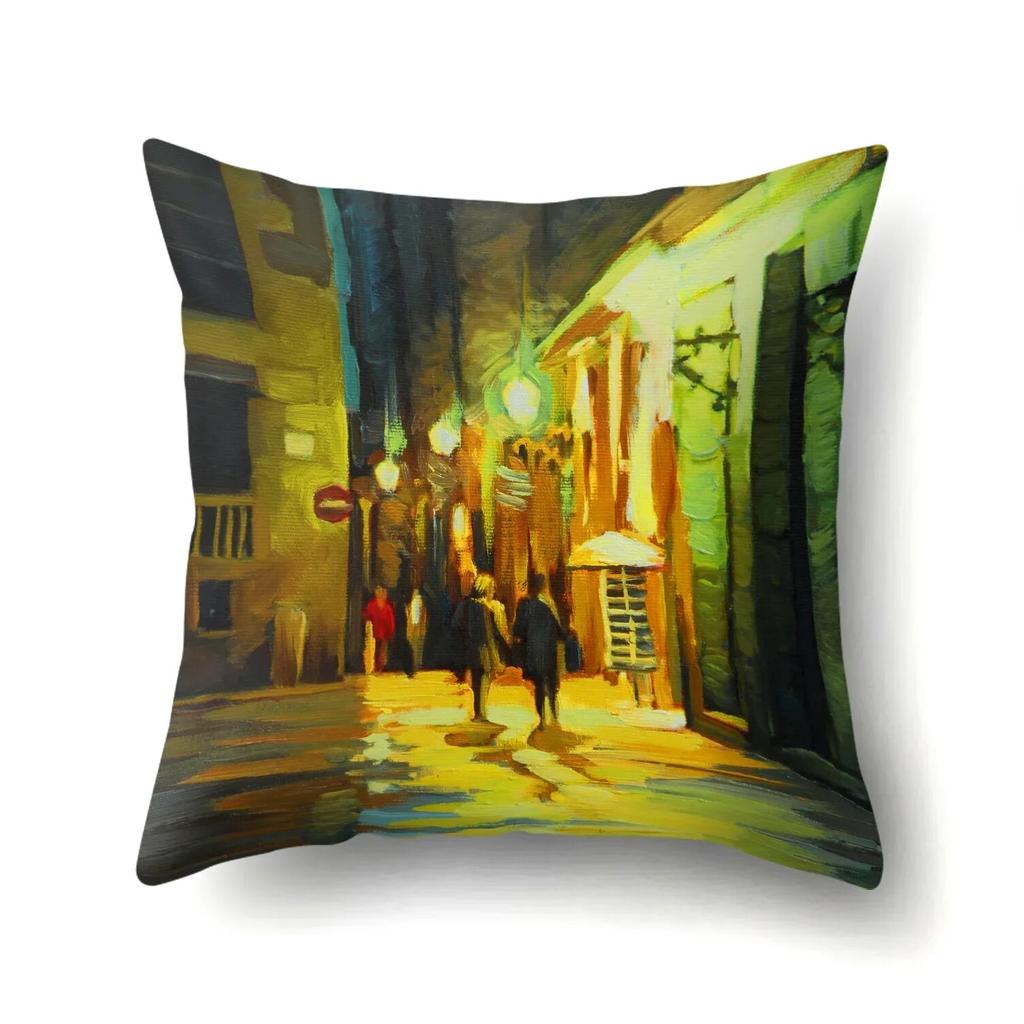 Картина маслом Наволочка Офис Талия Диван