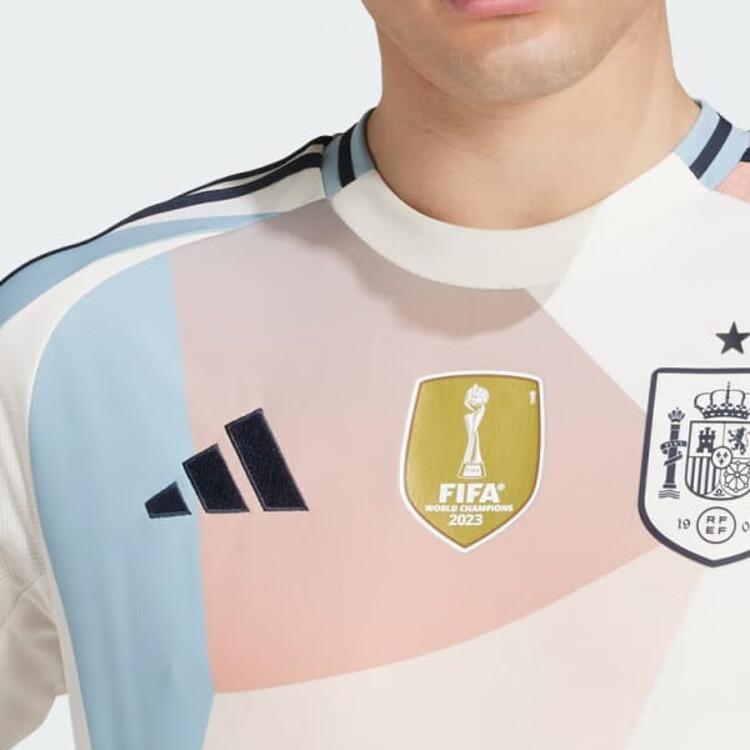 adidas Женская форма Испании на Евро-2025, выездная, многоцветная, JF2648