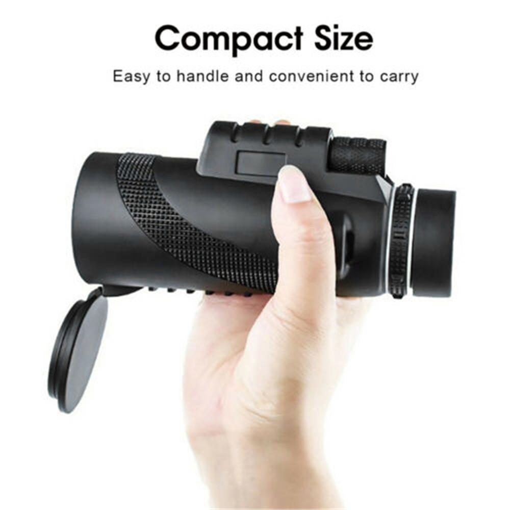 Монокулярный телескоп 80x100 Full HD, телефон, камера, зум, звездный телескоп, наблюдение за птицами