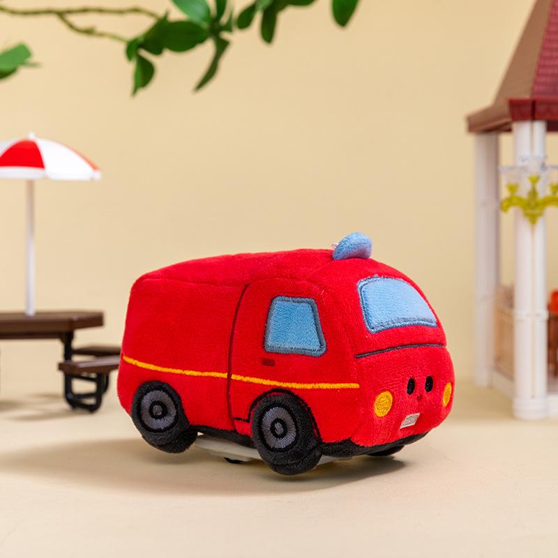 Original Cute 3D Cartoon Plush Roller Skating Car Toy - Mini Doll Figure Gift for Children