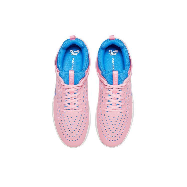 Nike SB Nyjah 3 Нескользящие Прочные Низкие Кеды для Скейтбординга Мужские Кроссовки Розовый DV7896-601