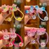 2PCS Luminous Cute Dolphin Elastic Hair Bands for Girls Children Hair Accessories Baby Headwear Hair Ties