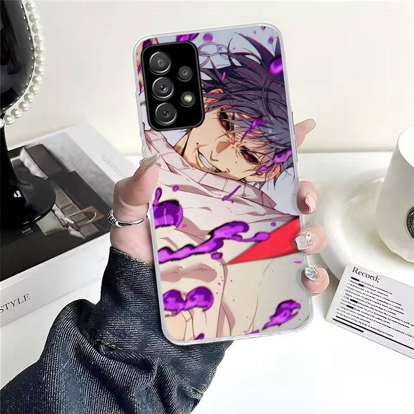 Kaisen J-Jujutsu Фушигуро Тодзи Для Samsung Galaxy A52S A42 A32 A22 A12 A02S A51 A50S Чехол для телефона A41 A31 A21S A30S A20S A20E A70