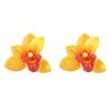 Korean Style Large Flower Earrings Butterfly Orchid Bohemian Dangle Earring  Decoration