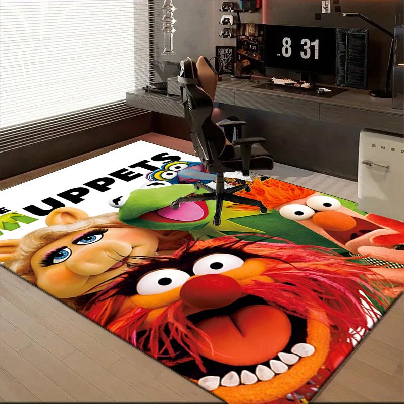 1PC Muppets Rug for Livingroom,Bedroom, Palyroom, Chair Rug, Area rug, Game Carpet, Large Size Rug Fan Christmas gift