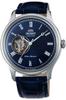 FAG00004D0 Open Heart OPEN HEART Blue Leather Automatic Winding Men's [Item]