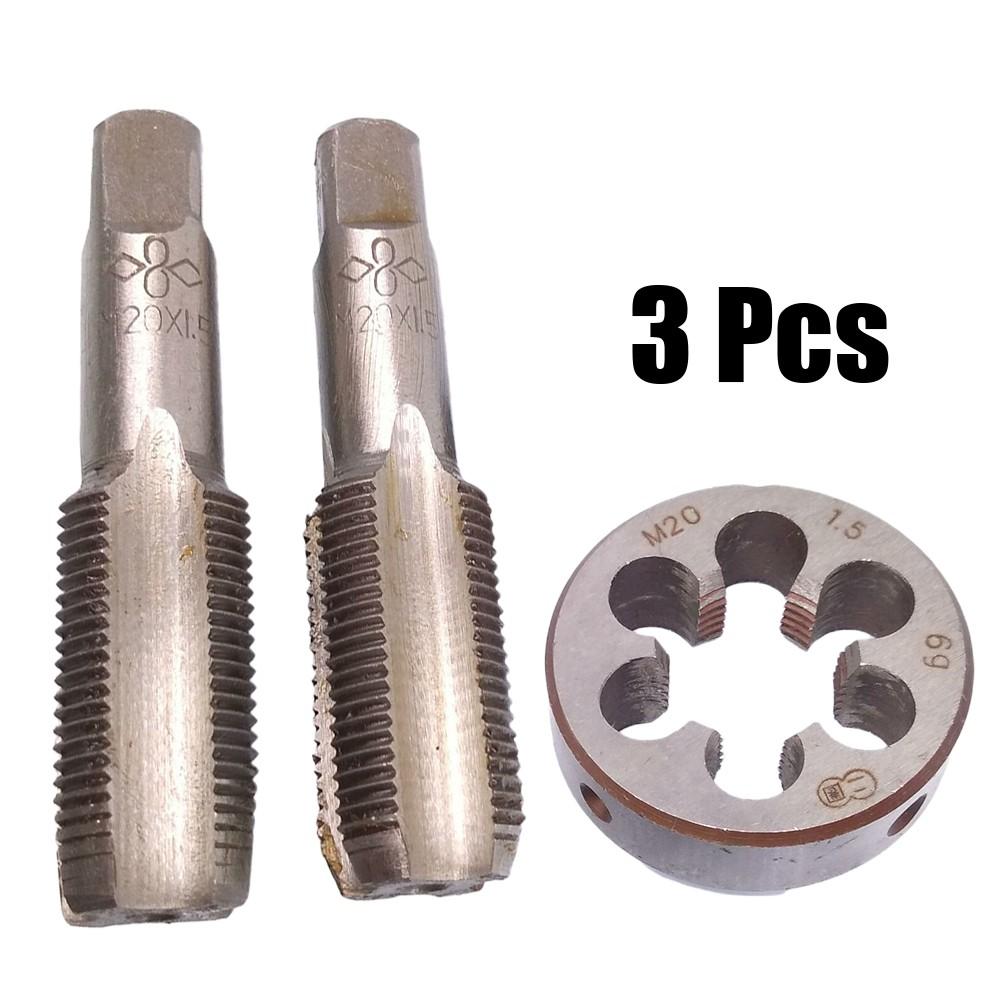 HSS M20 x 1,5 мм конический и пробковый метчик и плашка M20 x 1,5 мм метрическая резьба правая