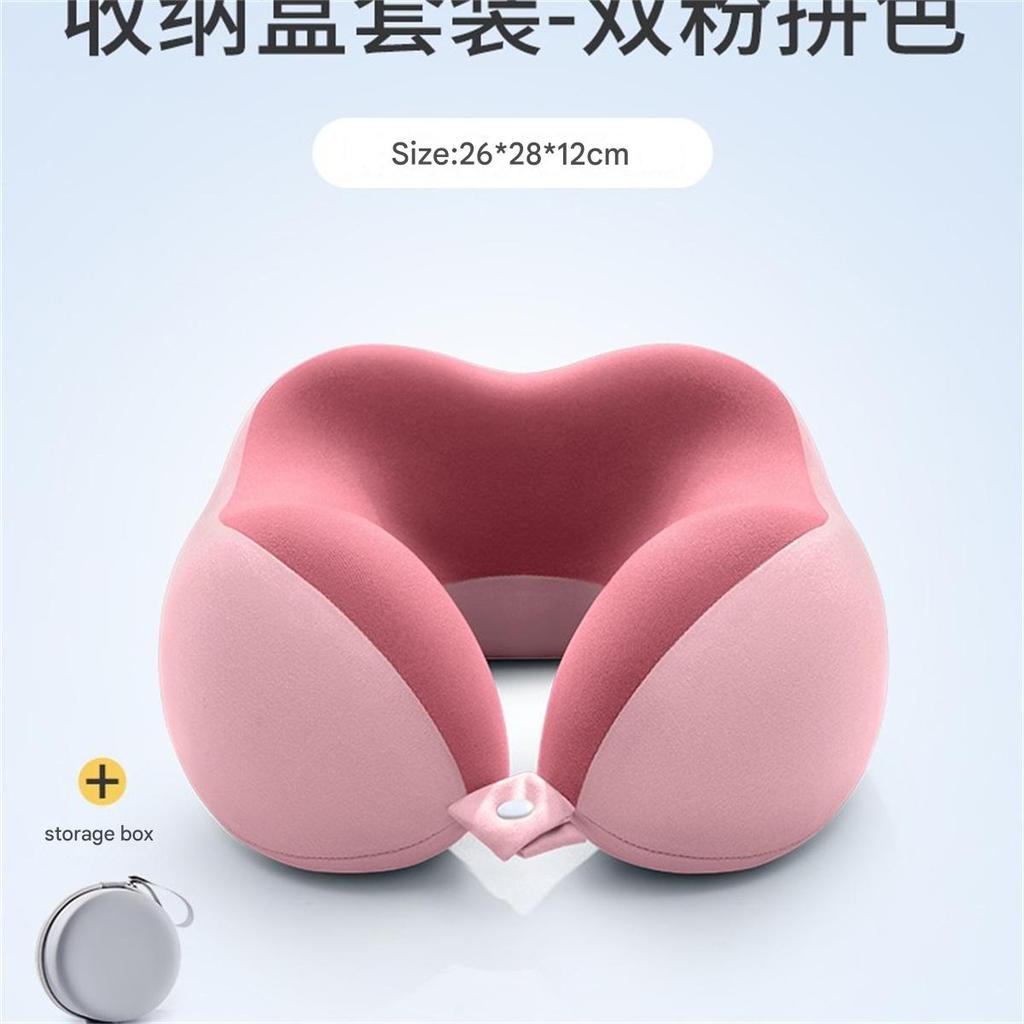 Memory foam U-shaped pillow travel neck pillow airplane sleeping pillow neck pillow cervical vertebra neck pillow office pillow