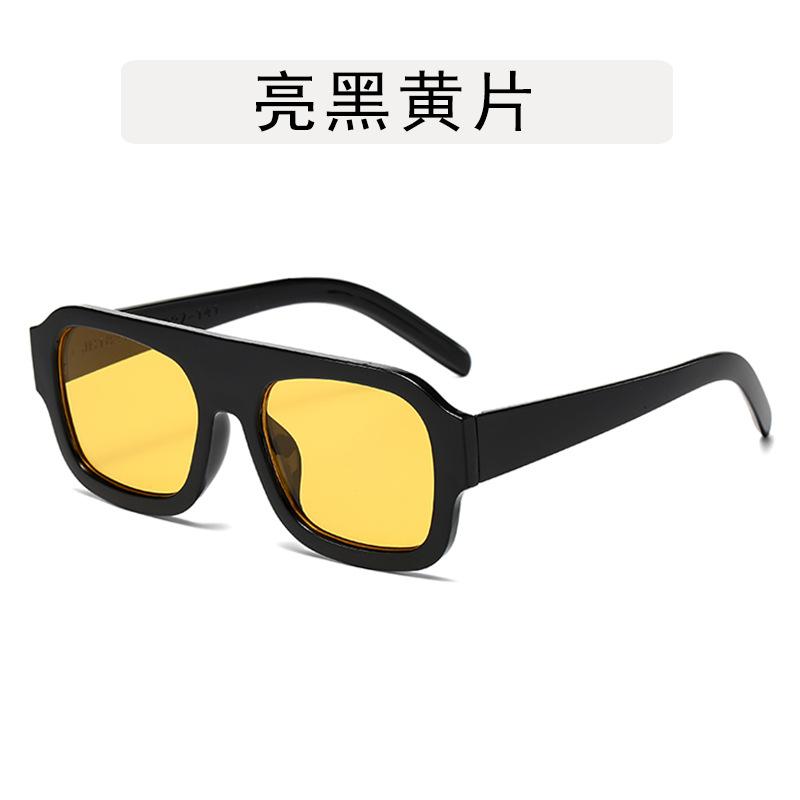 Солнцезащитные очки в европейско-американском стиле женские квадратной формы большого размера солнцезащитные очки женские для рыбалки вождения мужские солнцезащитные очки