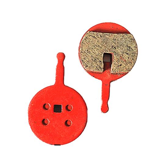 1 пара велосипедных тормозных колодок Компактные Бесшумные Полуметаллические Съемные Колодки для Дискового Тормоза для MTB Шоссейного Велосипеда