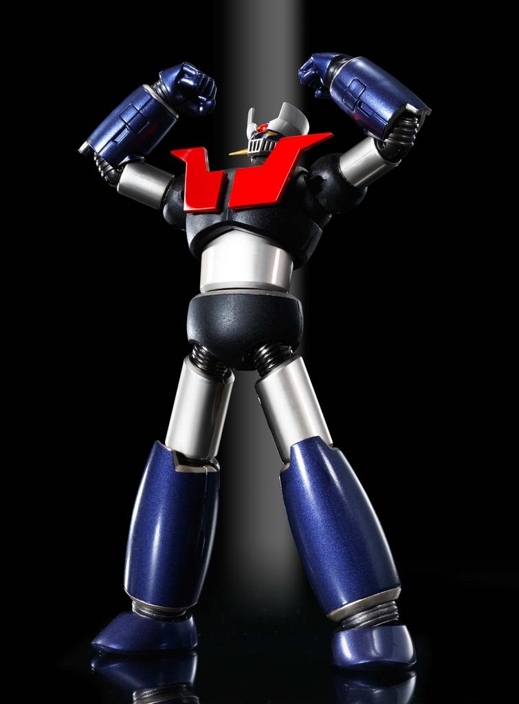 TAMASHII NATIONS Super Robot Chogokin Mazinger Z 135mm ABS PVC Diecast Painted Movable Figure ~Iron (Kurogane) Finish~ Approx. & &