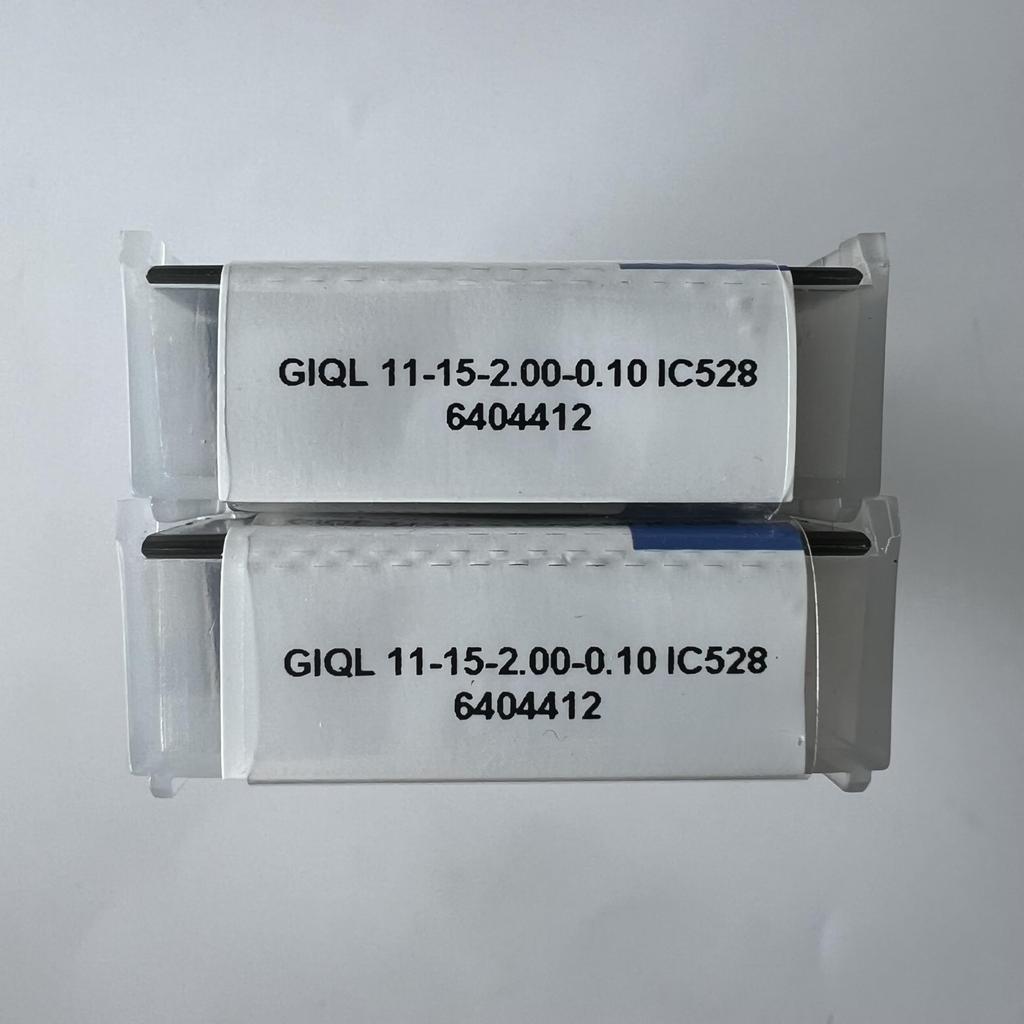 ISCAR / GIQL11-15-2.00-0.10 IC528 / Industrial Indexable Carbide Inserts 10 Pcs