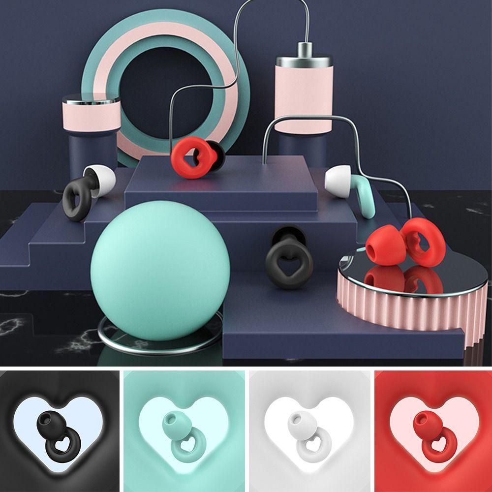 Силиконовые беруши для плавания, противошумные беруши с шумоподавлением для мужчин и женщин