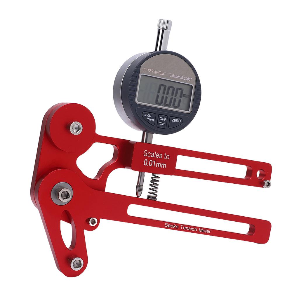 Тестер натяжения спиц из сплава, точный измеритель натяжения спиц со справочным листом для велосипеда