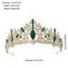 Hair Accessories Bridal Crown Tiara Alloy Rhinestone Hair Accessories Hair Crown Male Wedding Banquet Prom Main Super Fairy Accessories Jewelry