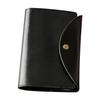 De Passport Case Tochigi Leather Compact Genuine Leather Made In Japan Simple Travel Card Pocket Black [Am Mas] PC-031