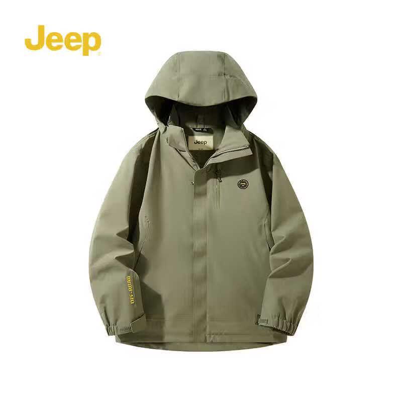 Jeep Мужская ветровка для хайкинга и активного отдыха