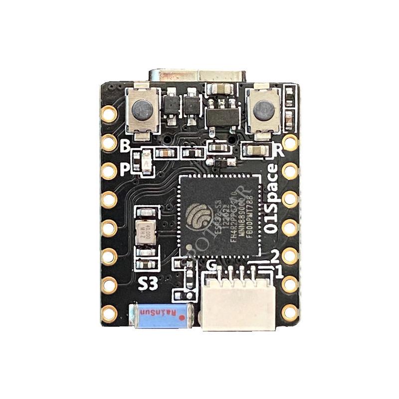 ESP32 S3 Development Board with 0.42-inch OLED, Compatible with Arduino, MicroPython, Bluetooth, and WiFi.
