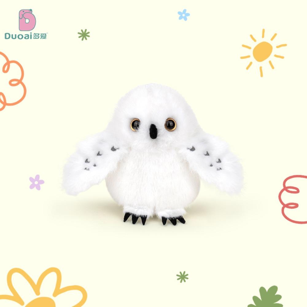 Плюшевая игрушка-симуляция птицы, милая кукла-воробей, попугай, памятный подарок из зоопарка