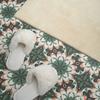 Set of Vinyl Floor Tiles with a Stylish Plant Pattern 20x20x20 cm