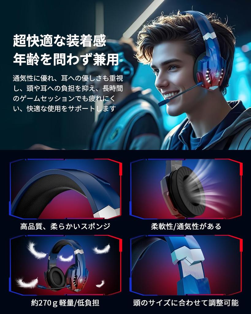 Беспроводная и проводная игровая FPS-гарнитура с низким уровнем шума, глубоким контроллером, совместимая с Xbox и с и красными светодиодными индикаторами, гарнитура двойного назначения, 2,4 ГГц 7.1-канальная,