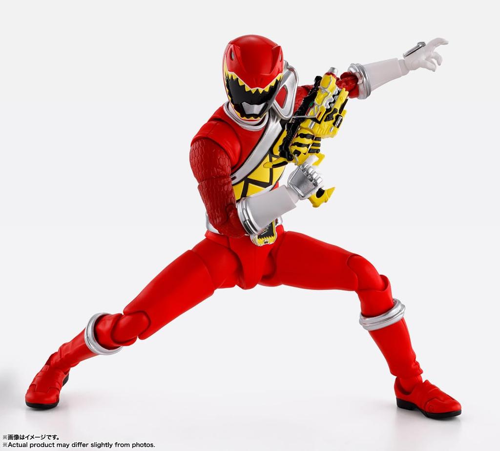TAMASHII NATIONS Zyuden Sentai Kyoryuger Kyoryu Red 145mm Painted Movable Figure S.H.Figuarts (Shinkocho Seiho) Approx. ABS&PVC