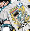 Captain Tsubasa Soccer Manga T-Shirt, Japanese Anime Unisex Tee, Football Shirt