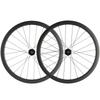 SUPERTEAM Depth Carbon Road Bike Disc Brake Wheelset 25mm Clincher Wheel 30/40/45/55mm (40/25mm)