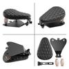 Аксессуары для мотоциклов Для Harley Custom Chopper Sportster Для Bobber Для Honda Для Yamaha Ретро Одиночное сиденье + Крепление на 3-дюймовых пружинах