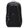 Nylon Backpack Regular Men's Black & Metallic Silver Casual FB2849010